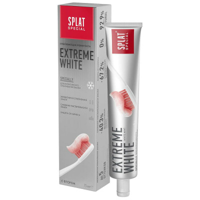 Зубна паста СПЛАТ (SPLAT) Special Extreme white Екста Відбілювання 75 мл