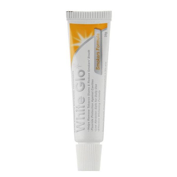 Зубна паста  White Glo (Вайт Гло) Відбілююча для курців 24 г