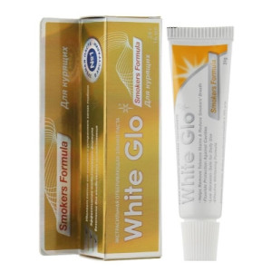 Зубна паста  White Glo (Вайт Гло) Відбілююча для курців 24 г