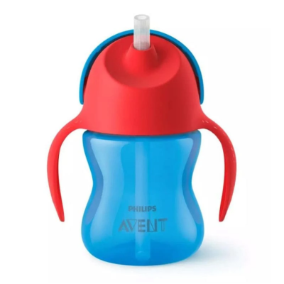 Чашка з трубочкою Philips АВЕНТ (AVENT) артикул SCF796/01 (9+ місяців) для хлопчиків 200 мл