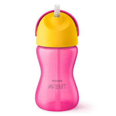 Чашка з трубочкою Philips АВЕНТ (AVENT) артикул SCF798/02 (12+ місяців) для дівчаток 300 мл