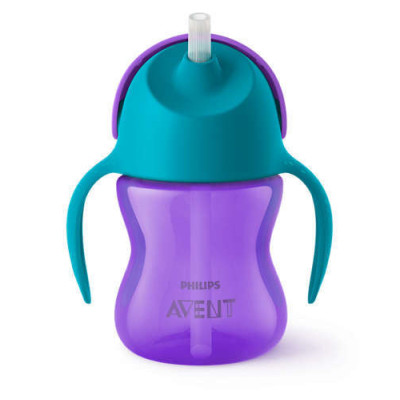 Чашка з трубочкою Philips АВЕНТ (AVENT) артикул SCF796/02 (9+ місяців) для дівчаток 200 мл