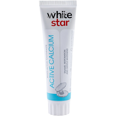 Зубна паста  White Star (Вайт Стар) Мультиактивна Активний Кальцій 100 мл