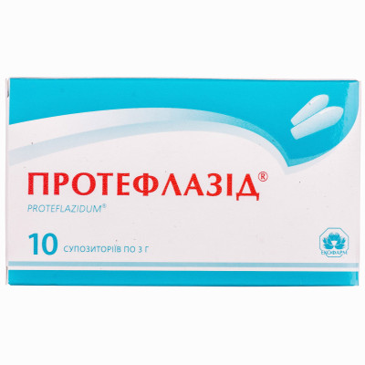 ПРОТЕФЛАЗІД супозиторії №10 (5х2) 