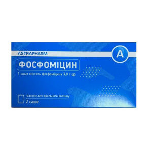 ФОСФОМІЦИН гранули для орального розчину саше 3 г №2