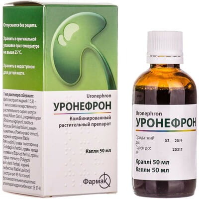 УРОНЕФРОН краплі флакон 50 мл 