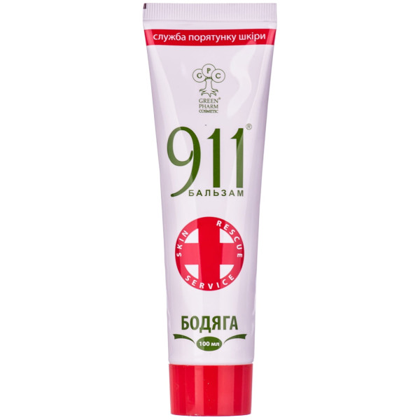 Бальзам для тіла 911 Бодяга Green Pharm Cosmetic 100 мл