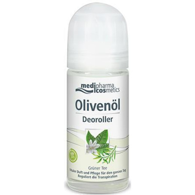 Дезодорант кульковий Doliva (Доліва) Olivenol 24h Зелений чай 50 мл