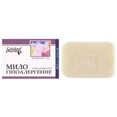 Мило тверде ГОЛДЕН-ФАРМ (GOLDEN PHARM) Гіпоалергенне 70 г
