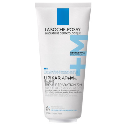 Бальзам для обличчя і тіла La Roche-Posay (Ля Рош-Позе)  Lipikar AP+M ліпідовосновлюючий для дуже сухої та схильної до атопії шкіри 200 мл