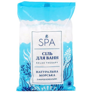 Сіль морська SPA Морська натуральна для ванн пакет 1 кг