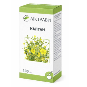 КАЛГАН кореневища пачка з внутрішнім пакетом 100 г Ліктрави