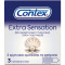 Презервативи латексні з силіконовою змазкою Contex Extra Sensation (з крупними крапками та ребрами) упаковка 3 шт