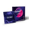 Презервативи латексні з силіконовою змазкою Durex® Dual Extanse (рельєфні з анестетиком) упаковка 3 шт