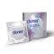 Презервативи латексні з силіконовою змазкою Durex® Inivisible  Extra Lube (ультратонкі)  з додатковою змазкою упаковка упаковка 3 шт