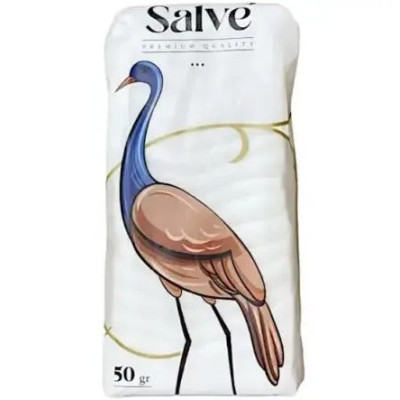 Вата медична Salve нестерильна гігієнічна ЗигЗаг 50 г