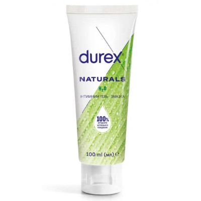 Інтимний гель-змазка Durex Naturals натуральні інгредієнти лубрикант 100 мл