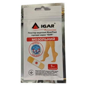 Пластир мозольний ІГАР (IGAR) 7х2см, 5 шт