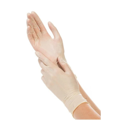 Рукавички хірургічні стерильні ІГАР (IGAR) RiverGloves латекс неприпудрені білі розмір М (7,0), 1 пара