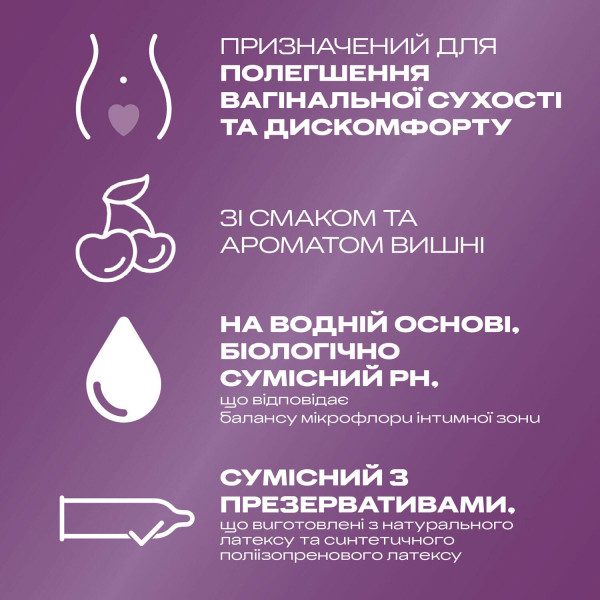 Інтимний гель-змазка DUREX Play Cherry з ароматом вишні 50 мл