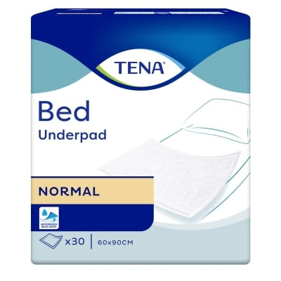 Пелюшки гігієнічні одноразові TENA (Тена) BED Normal вбираючі 60х90 30 шт