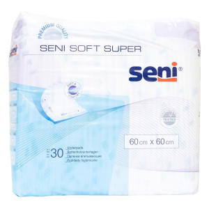 Пелюшки гігієнічні одноразові SENI SOFT Super вбираючі 60х60 30 шт