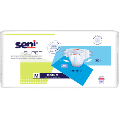 Підгузники для дорослих SENI 2-Medium Supеr 30 шт