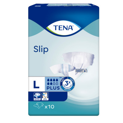 Підгузки-труси для дорослих TENA (Тена) Slip Plus Large 10 шт
