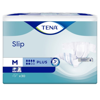 Підгузки-труси для дорослих TENA (Тена) Slip Plus Medium 73-122см 30 шт