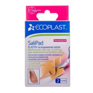Пластир мозольний ECOPLAST (Екопласт) СаліДиск 40х60мм д/видален загруб шкіри, 2 шт