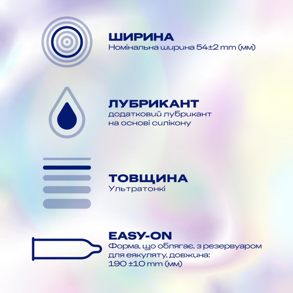 Презервативи латексні з силіконовою змазкою Durex® Inivisible Extra Lube (ультратонкі) з додатковою змазкою упаковка 12 шт