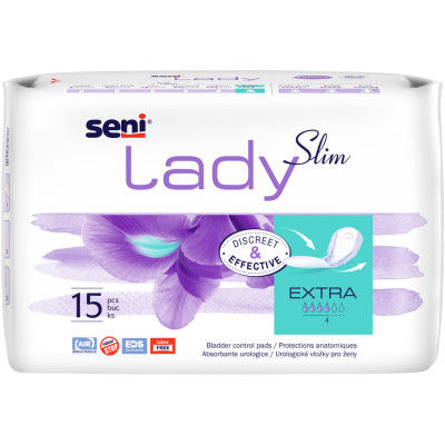 Прокладки урологічні SENI Lady SLIM extra №15