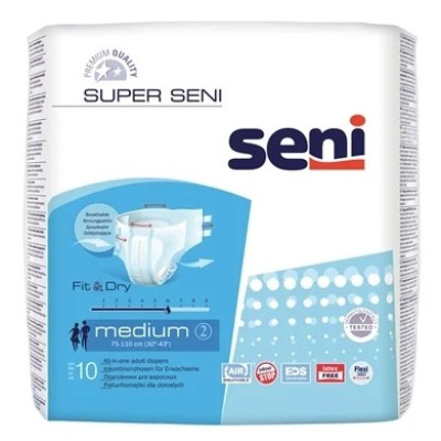 Підгузники для дорослих SENI Super 2-Medium 10 шт