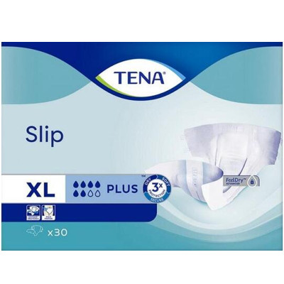 Підгузки-труси для дорослих TENA (Тена) Slip Plus XL 120-160см 30 шт