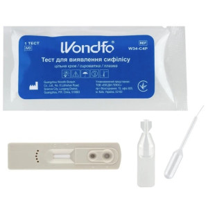 Тест Wondfo W34-C4P для виявлення сифілісу №1