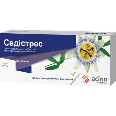 СЕДІСТРЕС таблетки №60 (10х6)