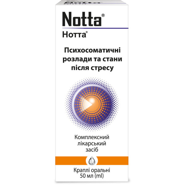 НОТТА краплі оральні флакон 50 мл