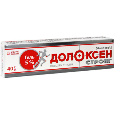 ДОЛОКСЕН СТРОНГ гель 50 мг/г туба 40 г 