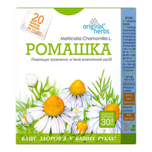 ФітоБіоТехнології фіточай Ромашка квітки фільтр-пакети 2 г №25