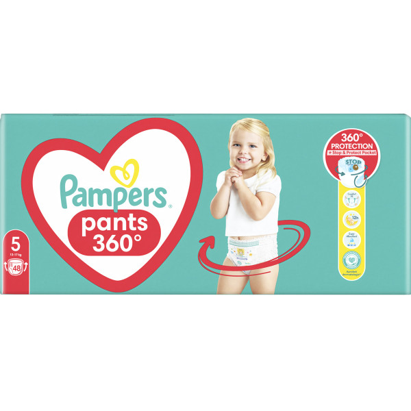 Підгузники  дитячі Pampers (Памперс) Pants Junior розмір 5 (12-18 кг) 48 шт