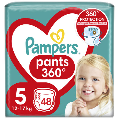 Підгузники  дитячі Pampers (Памперс) Pants Junior розмір 5 (12-18 кг) 48 шт
