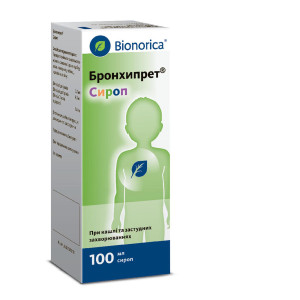 БРОНХИПРЕТ сироп флакон 100 мл