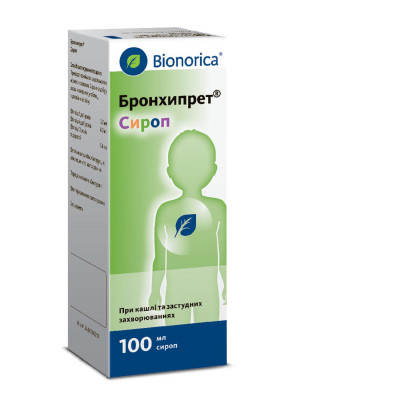БРОНХИПРЕТ сироп флакон 100 мл