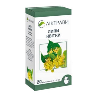 ЛИПИ КВІТКИ квітки фільтр-пакети 1,5 г №20