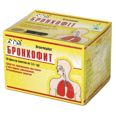 БРОНХОФІТ збір фільтр-пакети 1,5 г №20