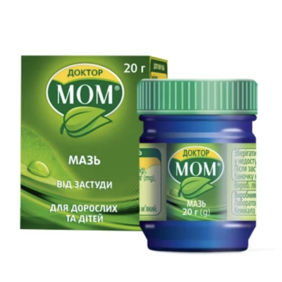 ДОКТОР МОМ мазь баночка 20 г
