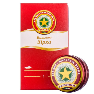 ЗІРКА бальзам банка 4 г