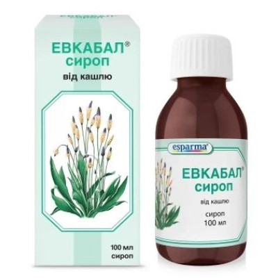 ЕВКАБАЛ СИРОП сироп 3 г/15 г 100 г флакон 100 мл