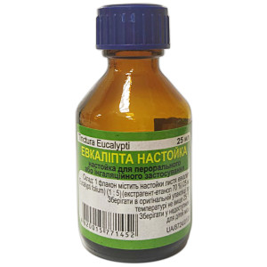 ЕВКАЛІПТА НАСТОЙКА настойка флакон 25 мл ФІТОФАРМ