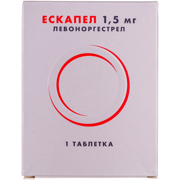ЕСКАПЕЛ таблетки 1,5 мг №1